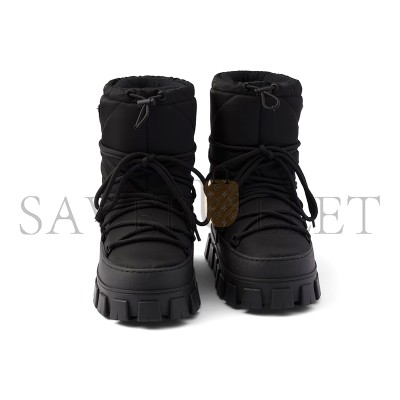 PRADA RE-NYLON GABARDINE APRÈS-SKI BOOTS 1U007N